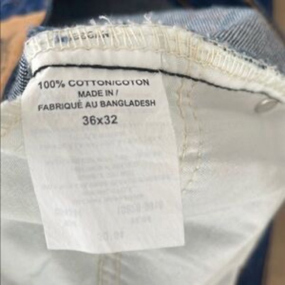 Classic Dark Blue Denim Jeans - Picture 4 of 4